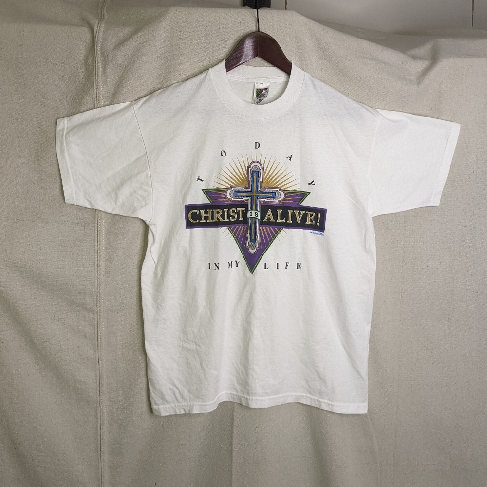 Today Christ Is Alive In My Life Vintage T-shirt